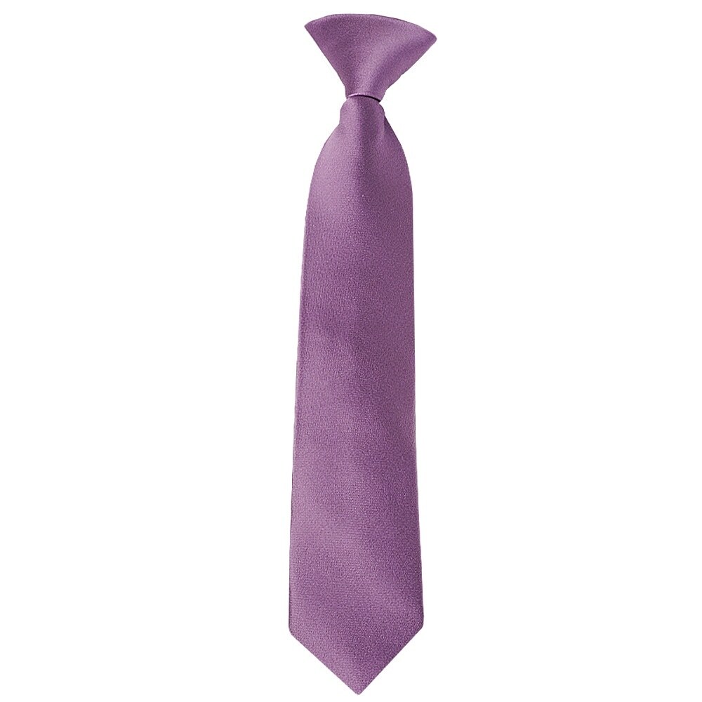 Handmade Pre Tied Light Mauve Boys Tie Age 4-7 Kids Wedding Formal Prom Slim Tie
