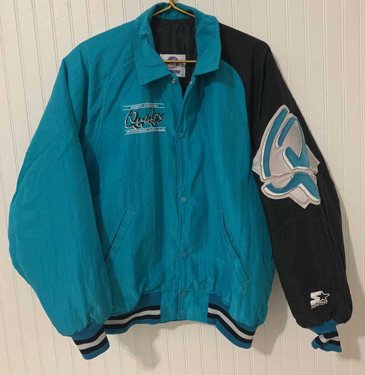 Baseball puffer jacket store