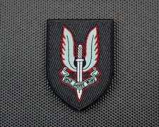 Premium Embroidered 22 SAS Regiment Winged Dagger Morale Patch UKSF Hereford