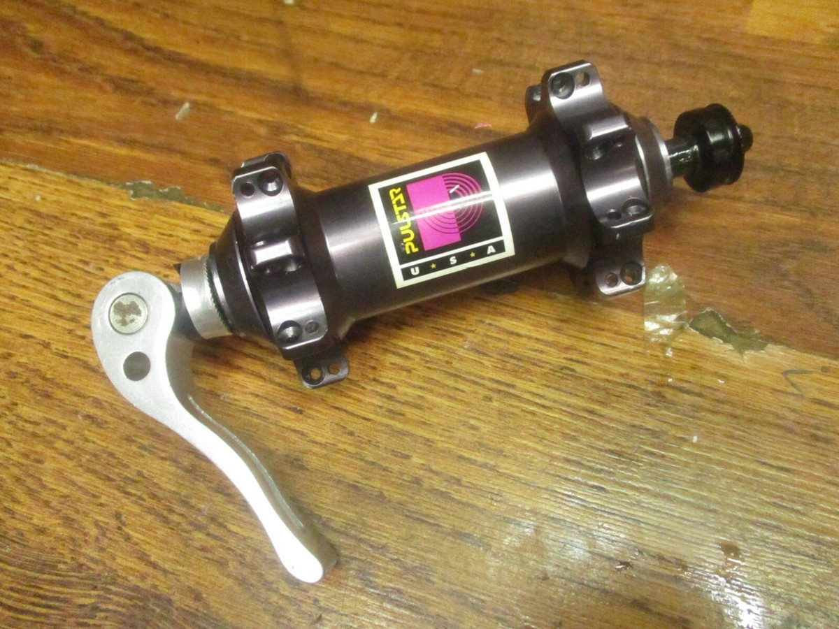 自転車用品　ハブ　PULSTAR パルスター VINTAGE PULSTAR 32H STRAIGHT PULL 100x10QR FRONT WHEEL HUB