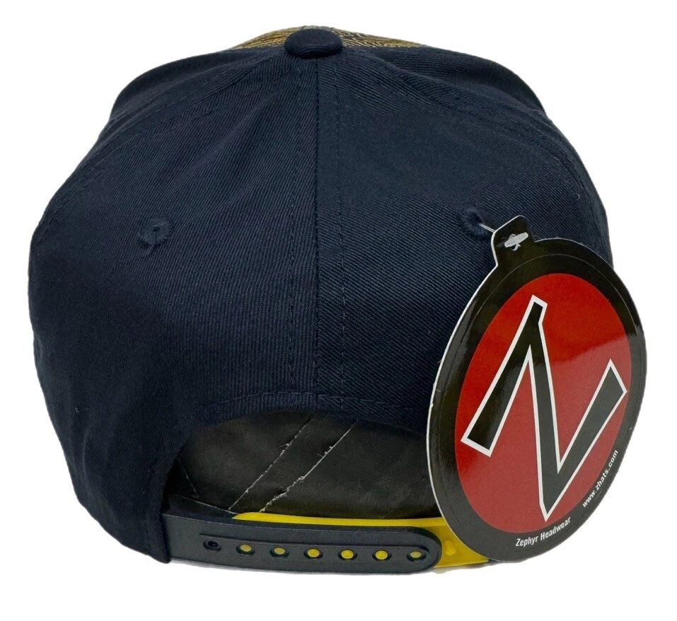 Zephyr NHL Nashville Predators "Topo Map” Flat Bill SnapBack Hat BRAND NWT - Image 3 of 4