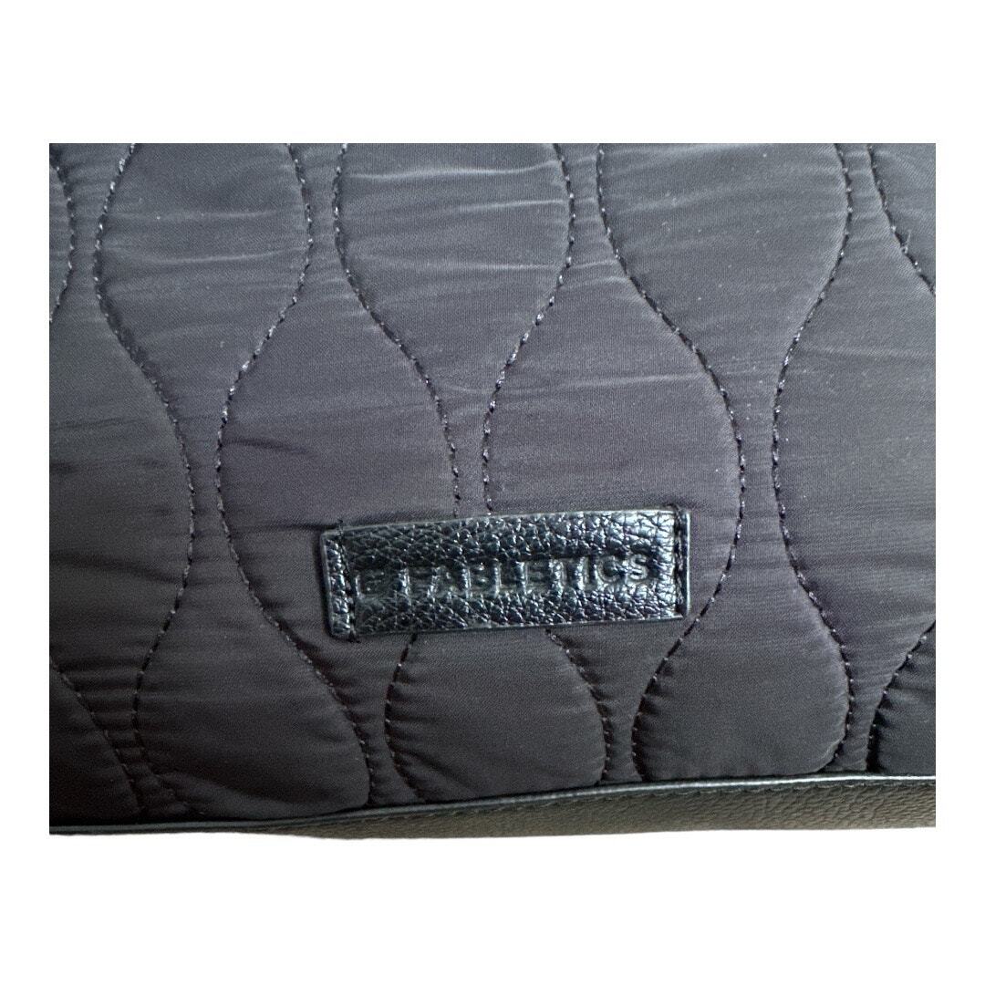 Fabletics Black Quilted Backpack - image 4