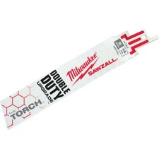 Milwaukee 48-00-5782 SAWZALL&reg; TORCH&trade; 6" 14-TPI Blades, 5-Pack