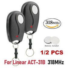 Megacode ACT-31B ACP00879 For Linear Garage Door Remote Control Mini Key Chain