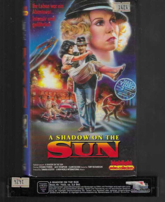 Highlight Video Hartbox  Stefanie Powers   A SHADOW ON THE SUN   VHS Rarität