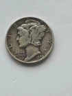1943 10C Mercury Dime Circulated