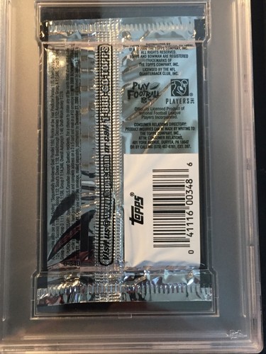 2000 Bowman Football Hobby Foil Pack PSA Graded Mint 9 Possible Tom Brady Rookie - Picture 6 of 7