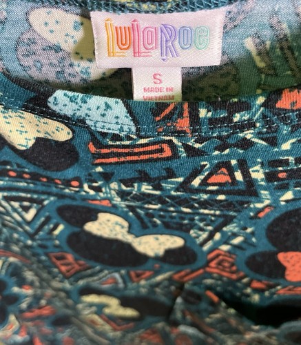 Lularoe Disney CARLY Minnie Bows Colorful Minnie Dress Sz Small - Picture 2 of 2