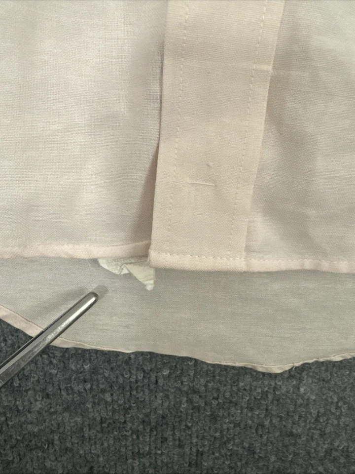 Camisa de vestir vintage Munsingwear rosa para hombre cuello Oxford 17,5 34/35 Foto 2 de 4