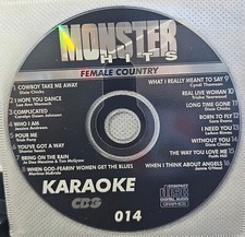 014  MONSTER HITS KARAOKE CDG