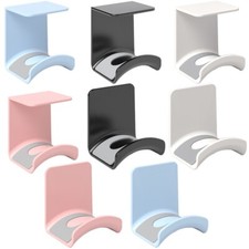 Drill-Free Under-Desk Wall-Mounted Storage Bracket Holder for Over-Ear Headphone