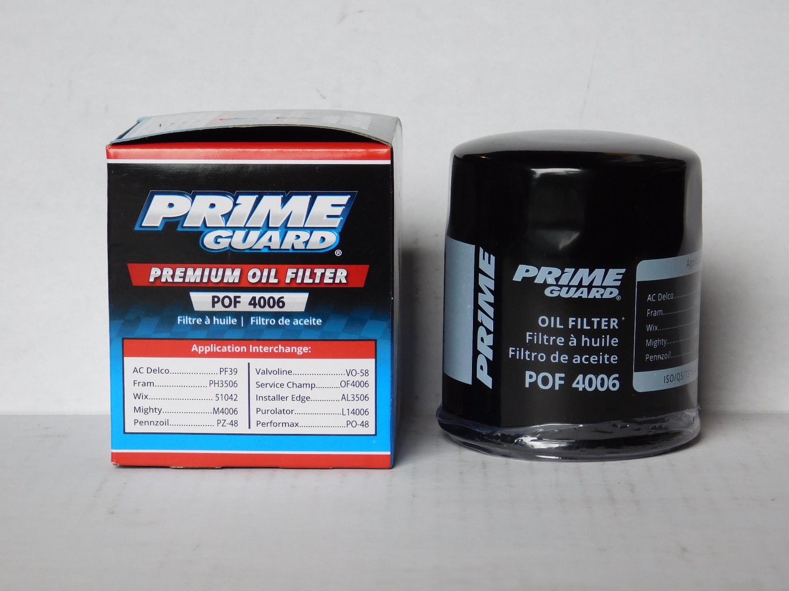 PRIMEGUARD POF4006 cross reference oil filters oilfilter