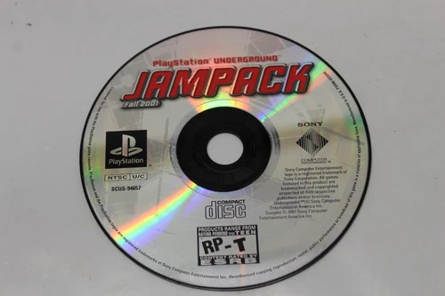 Fall 2001 Underground Jampack (PS1, 2001) Disc Only
