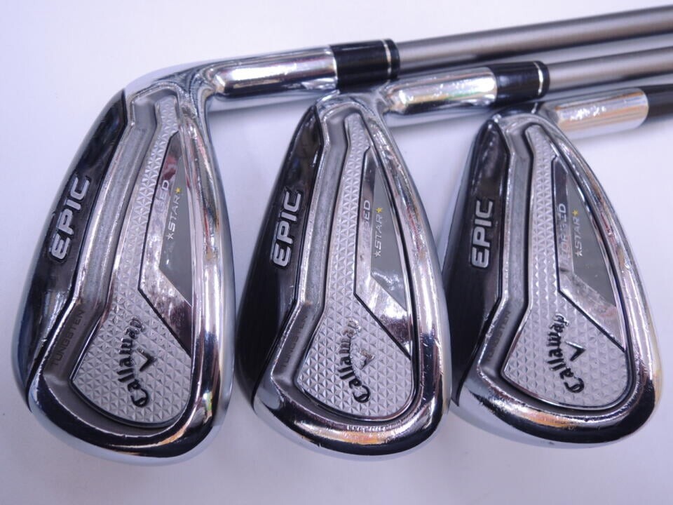 クラブ Callaway EPIC FORGED STAR GW Callaway EPIC FORGED STAR Iron Set 6pcs 7-Pw,Aw,Gw Flex SR