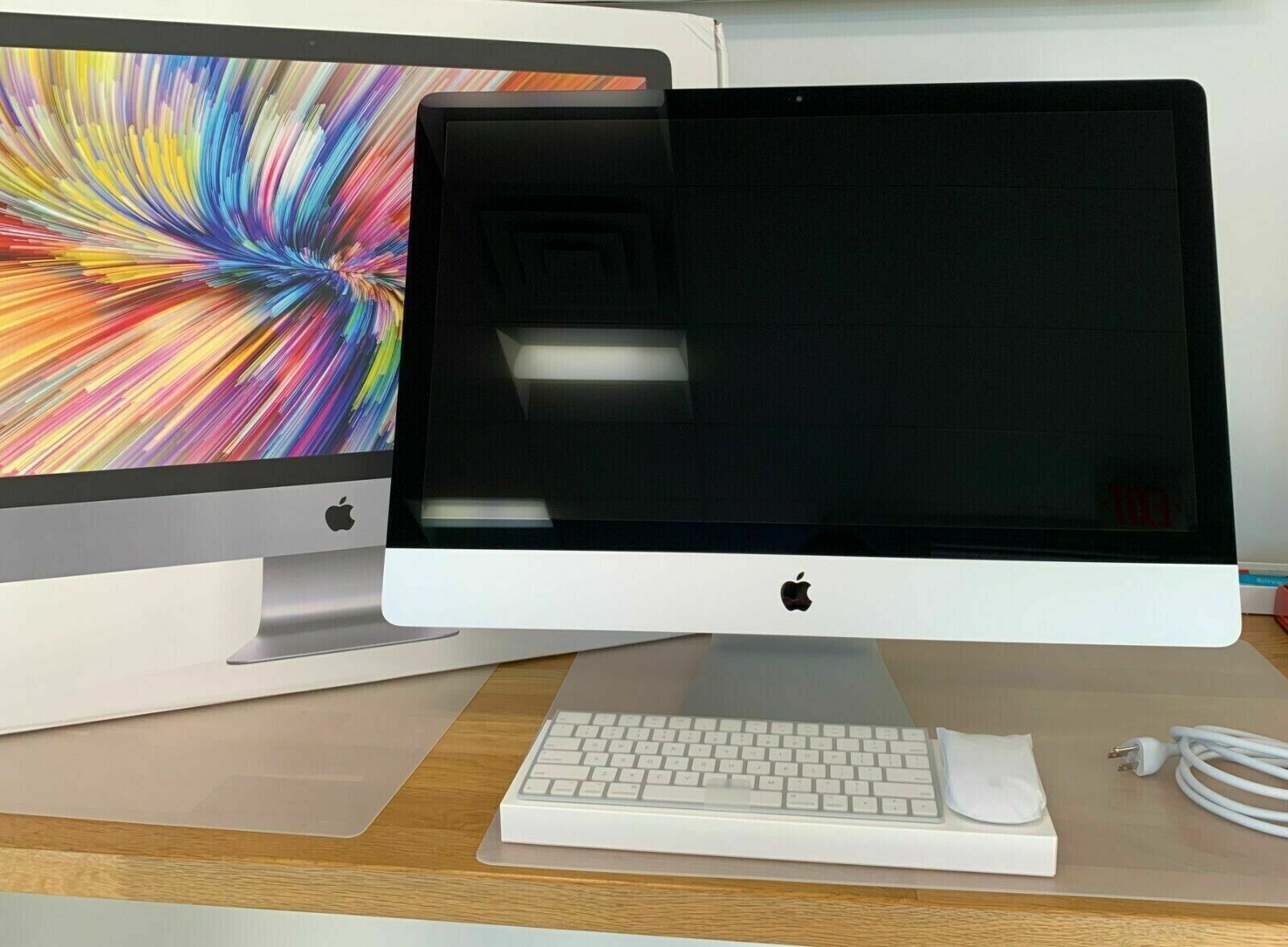 NEW Apple iMac 27 Inch 5K 2020 3.6 GH i9 1TB SSD 128GB RAM AMD 5700 8G GFX 10GbE