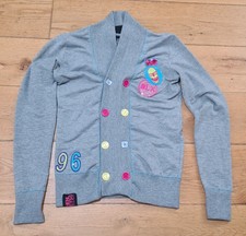 Henleys Deluxe Project Jacket Grey Button Up Cotton Size 10