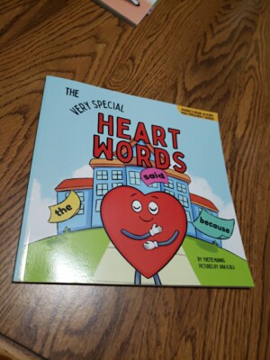 The Very Special Heart Words by Yvette Manns Paperback Kids Childrens Book New
