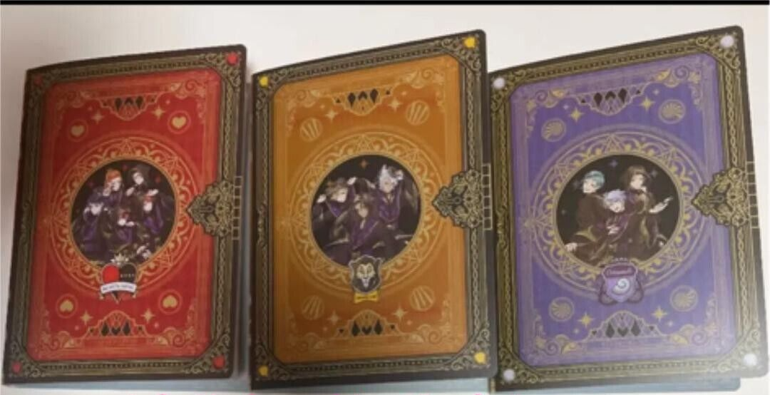 DISNEY Twisted Wonderland Metal card collection Complete Set