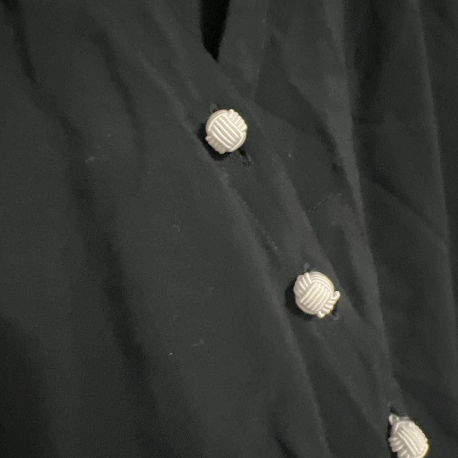 soft surroundings Crossover Button Up Asymmetric … - image 3