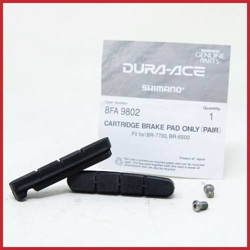 NOS SHIMANO DURA-ACE BRAKE SHOES PADS 90s VINTAGE BR-7700 BR-6500 ULTEGRA 600 - 第 1/7 張圖片
