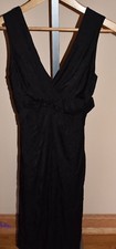 Gianni Versace Sexy Black Dress Size 40