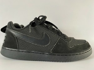 Shoes NIKE - Court Borough Low (GS) 839985 001 Black/Black/Black - Unisex |  efootwear.eu