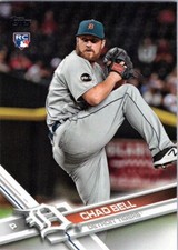 2017 Topps Update #US189 Chad Bell RC Detroit Tigers