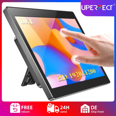 EVICIV USB C HDMI 10,1 IPS Display kapazitiv Touchscreen LCD Raspberry Pi PC