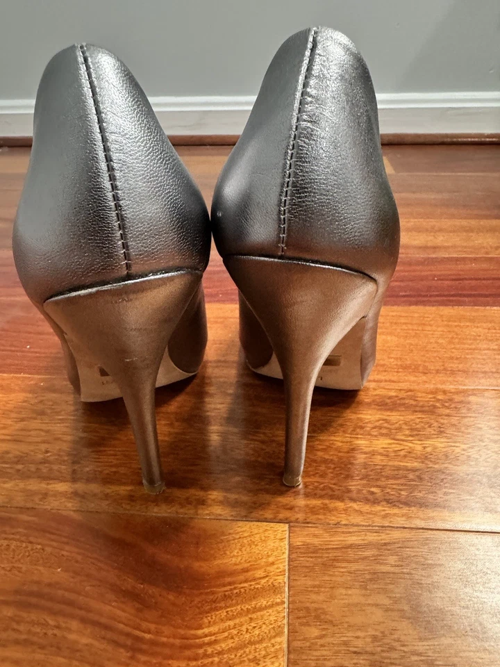 Jewel Badgley Mischka Tacones de Cuña Plateados para Mujer Talla 8.5 Zapatos Plata Cristal Foto 4 de 4