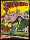 Superman #19 Nice WHITE Pages Golden Age Superhero Vintage DC Comic 1942 VG+