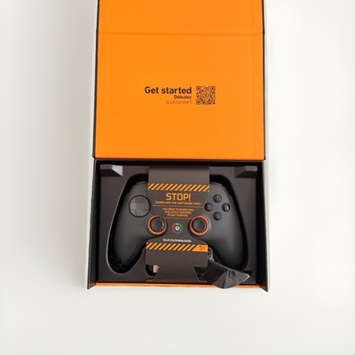 SCUF Envision Pro kabelloser Gaming-Controller für PC, Grau/Orange