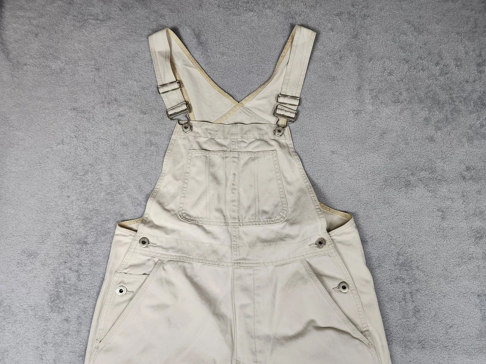 Mono de carpintero vintage y2k GAP para mujer pequeño beige industrial Foto 2 de 4