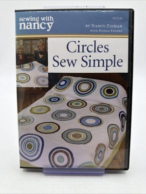 Sewing with Nancy: Circles Sew Simple DVD Nancy Zieman Instructional 