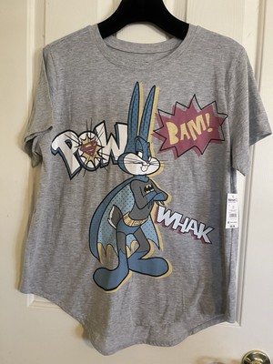 Collectible Animation NWT Vintage Bugs Bunny & Lola Mash Up Ladies T 3XL