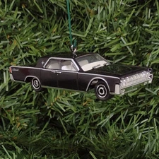 LINCOLN CONTINENTAL 1964 Christmas Ornament Decoration Gift Black 1961-1969