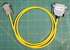 Programming Cable HARRIS XG-25M Mobile Radios DB-9F to DB-44M   TESTED  NEW