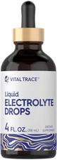 Electrolyte Drops 4 fl oz | Hydration Liquid Suppement | Vegan | by Carlyle