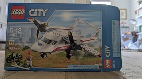 LEGO CITY Ambulance Plane 60116 W/ Box And Instruction RETIRED PERFECT CONDITION
