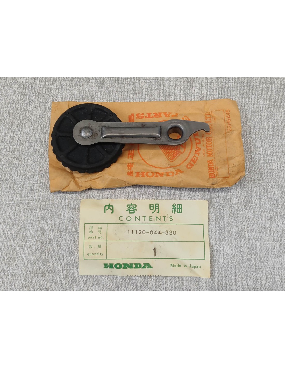Roulette de tension de chaine de distribution P50 galet tendeur moteur 4 temps vintage