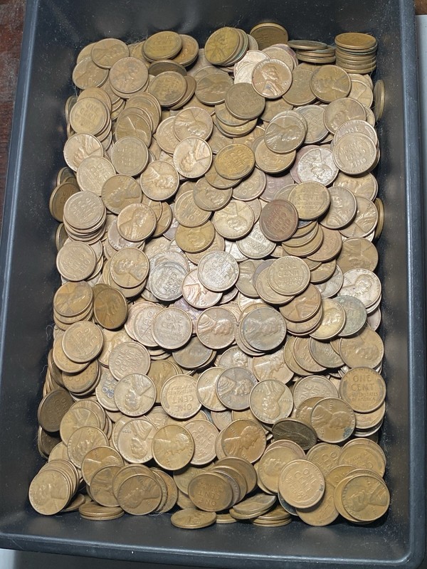 Wheat Cent Lot (500)
