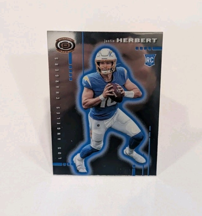 2020 Chronicles Dynagon # D-3 Justin Herbert Rookie RC Chargers