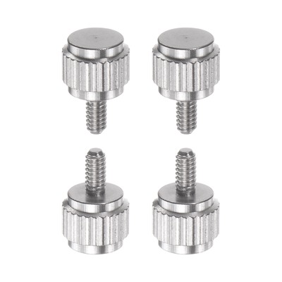4pcs Flat Head Knurled Thumb M2x4mm Caliper Locking Screws Bolts