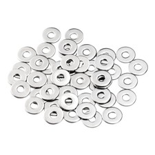 Edelstahl M6 Unterlegscheiben - 50 Stück, Langlebig & Rostfrei, 18mm Durchmesser