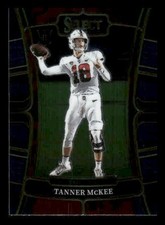 2023 Panini Select Draft Picks #22 Tanner McKee Rookie Stanford Cardinal