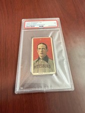 1909 T206 Piedmont 150 Pittsburgh Portrait Fred Clarke HOF.  PSA 1