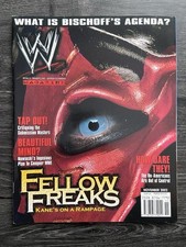 WWE WRESTLING Magazine, NOVEMBER 2002, CHRIS NOWINSKI, MOLLY HOLLY, KANE POSTER!
