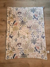 Aspen Baby Blanket Deer Pink Soft Lovey Fox Trees Woodlands Pre-owned Ships $0