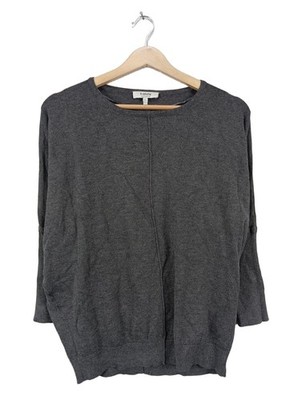 B.YOUNG Rundhalspullover Damen Pullover Gr. DE 40 hellgrau Casual-Look