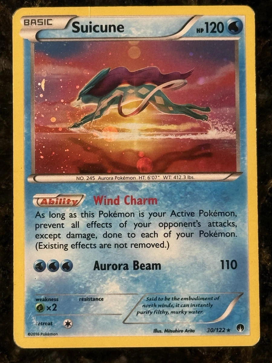 Suicune Holo Pokémon TCG Individual Collectible Card Game Cards