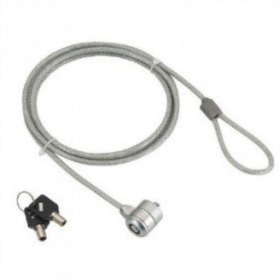 Gembird LK-K-01 Key Silver cable lock - cable locks (Key, Silver, Polyvinyl chlo